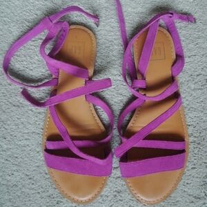GAP Pink Strap Sandals